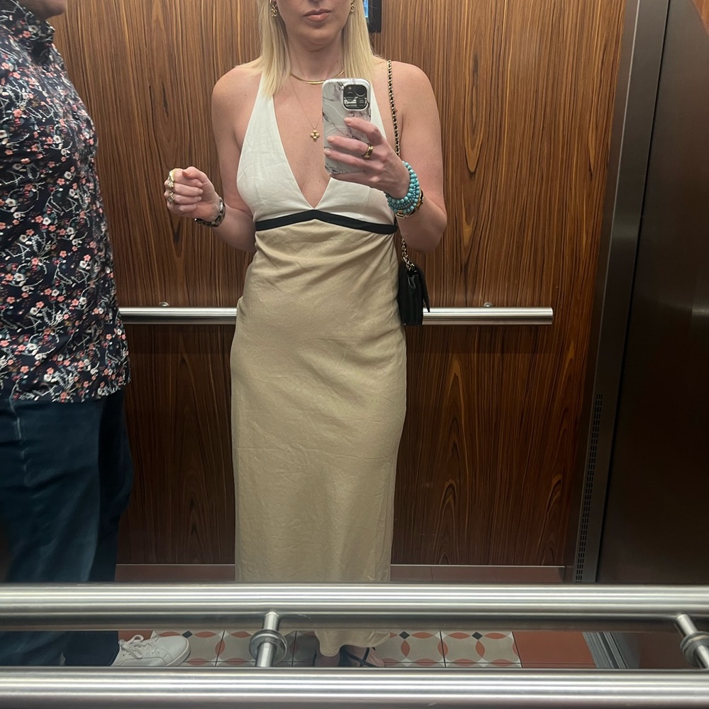 Zara linen dress
